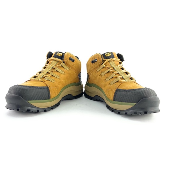Caterpillar Men's Utilize WP Alloy Toe Sand Boots - Picture 7 of 9